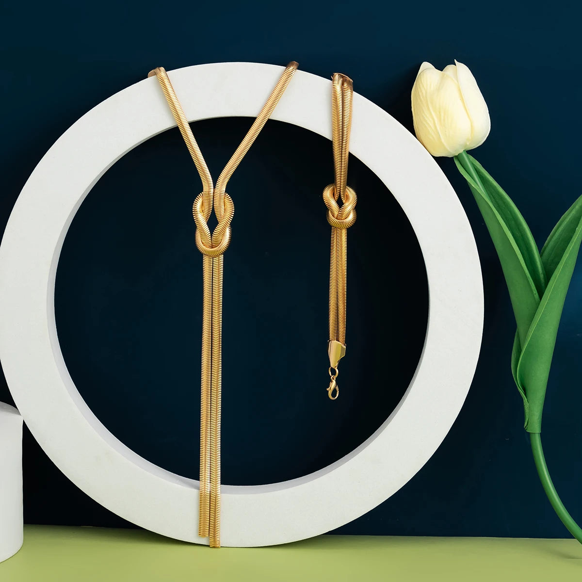 Pilar Necklace Bracelet Set