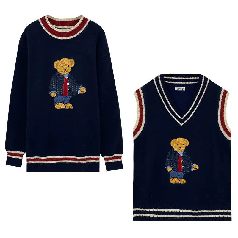 Teddy Vest & Sweater