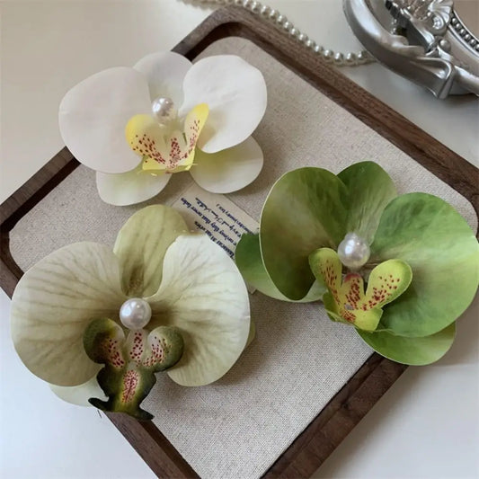 Orchid Hair Clip