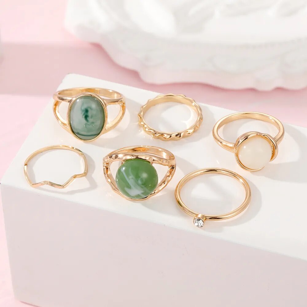Marilia Rings Set
