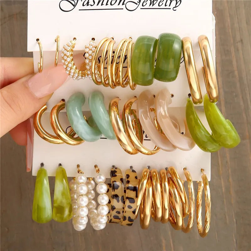 Vilma Earrings Set