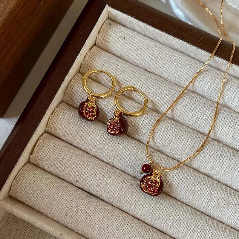 Pomegranate Necklace