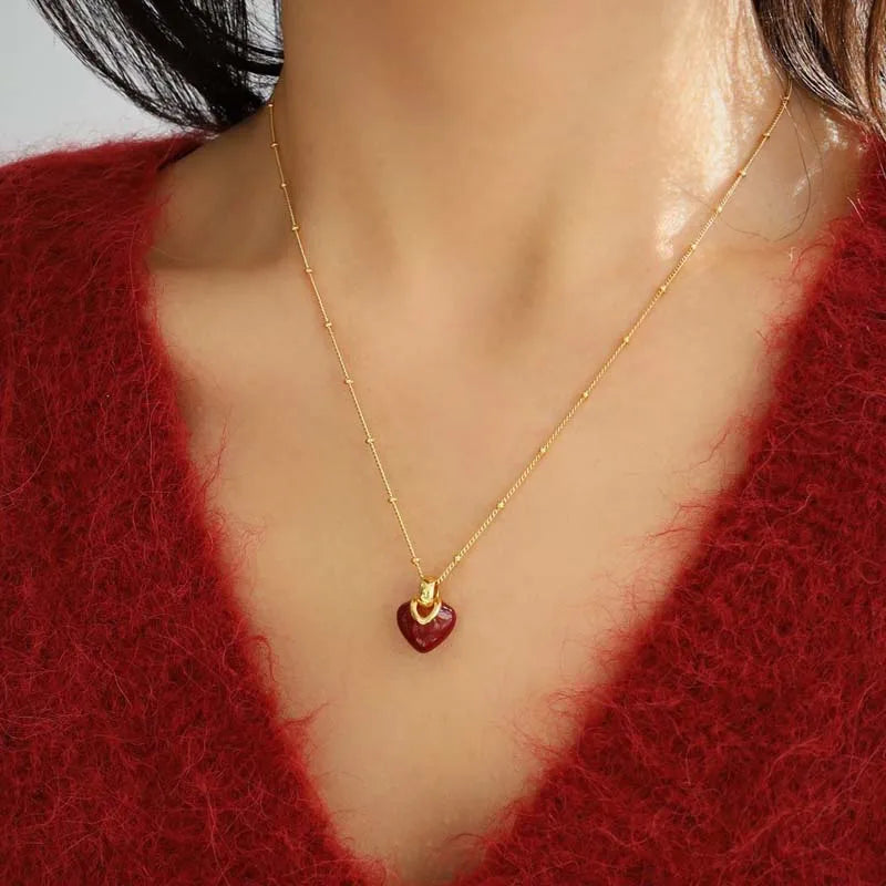 Blancanieves Necklace Earrings Set