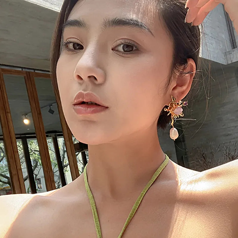 Yester Earrings/ Necklace