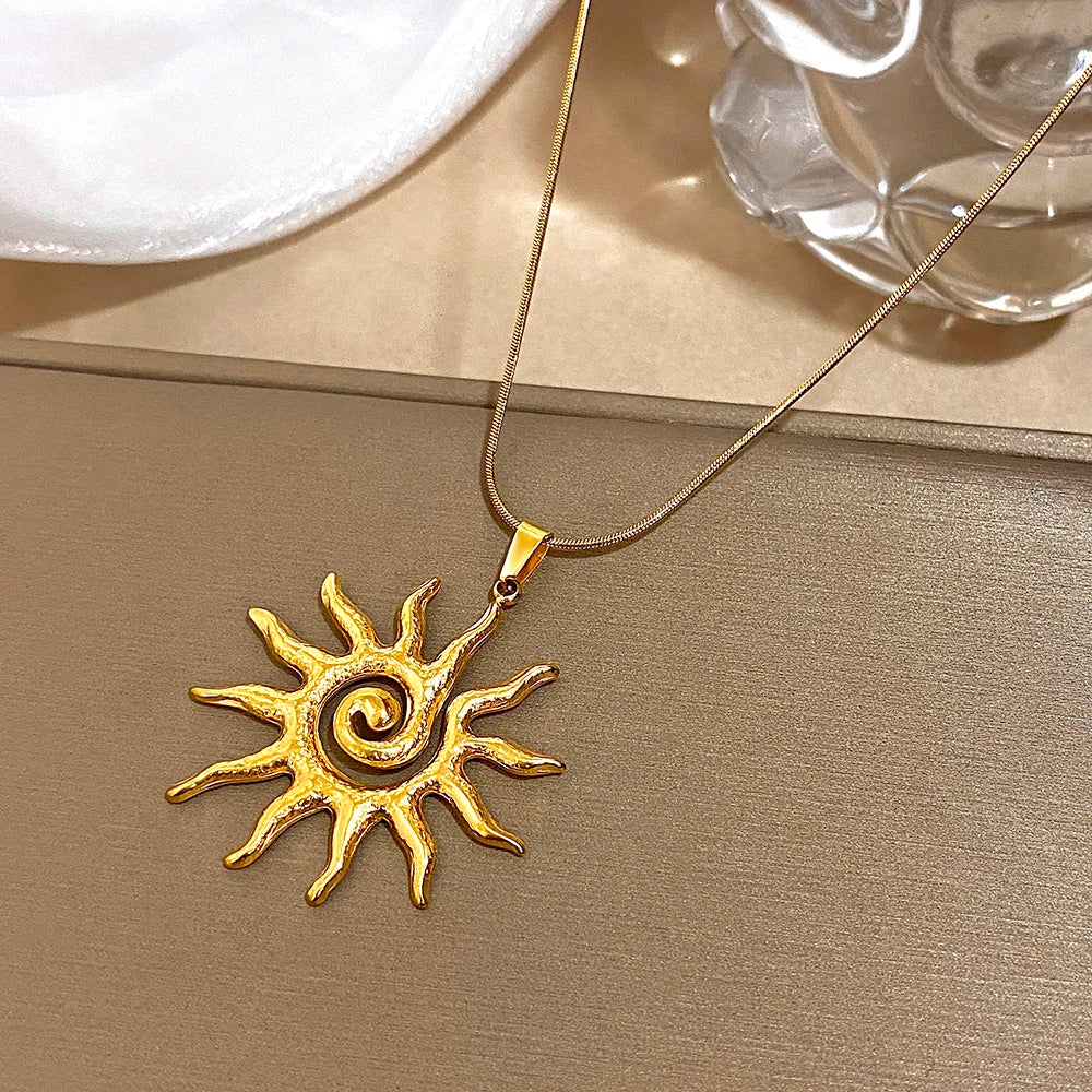 Sun-Flower Necklace