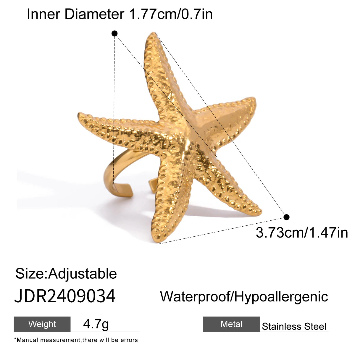 Starfish Ring