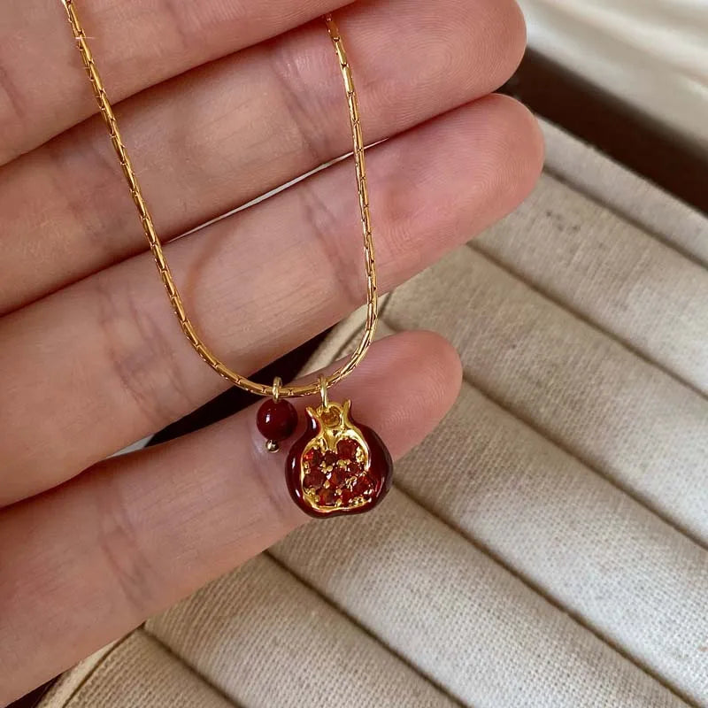 Pomegranate Necklace