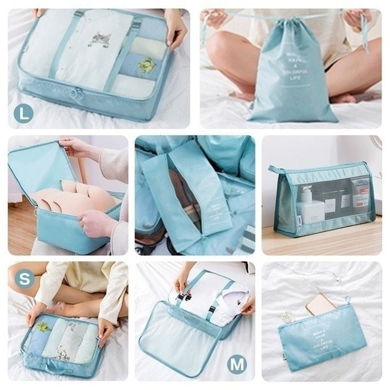 Set Organizer Bags for Travel