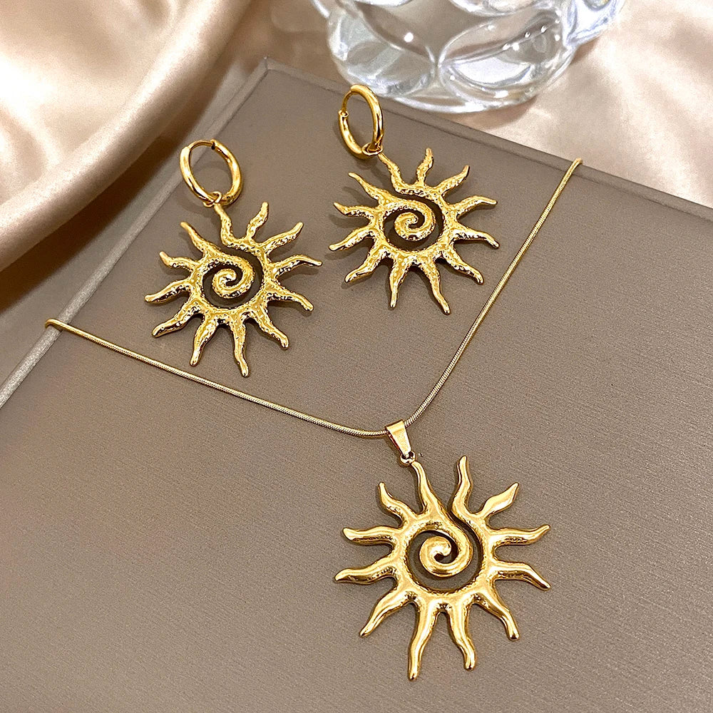 Sun-Flower Necklace