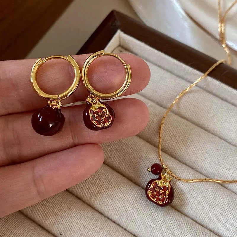Pomegranate Necklace