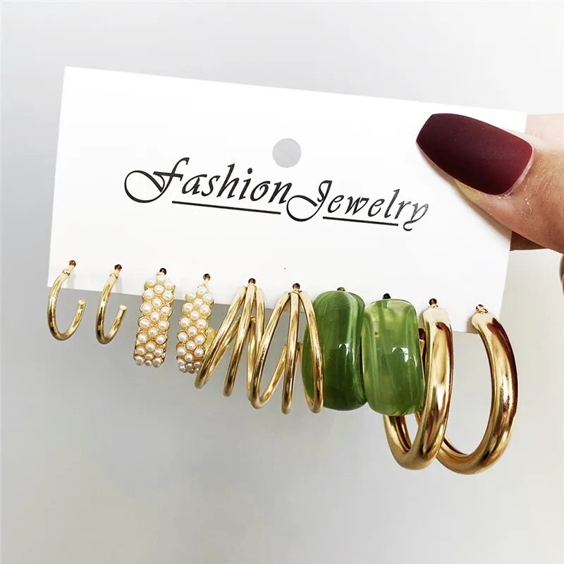 Vilma Earrings Set
