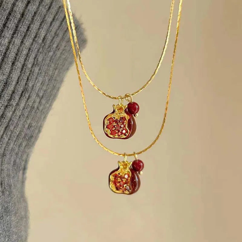 Pomegranate Necklace